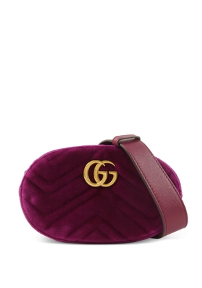 Gucci Pre-Owned GG-detail belt bag - Purple