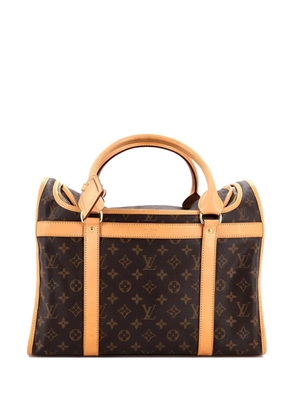 Louis Vuitton Pre-Owned Dog Carrier Bag Monogram Canvas 40 satchel - Brown