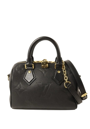 Louis Vuitton Pre-Owned 20 Monogram Empreinte Speedy Bandouliere tote bag - Black