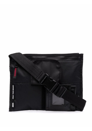 Diesel utility messenger bag - Black