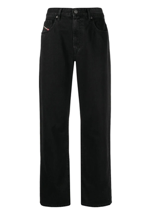 Diesel high-waisted cropped jeans - Black