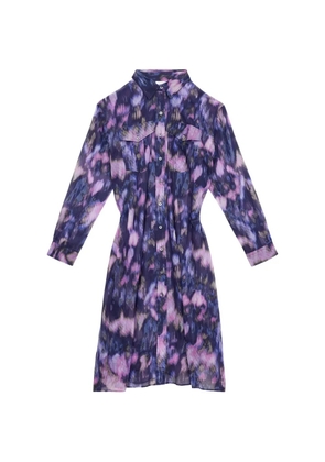 MARANT ÉTOILE Eliane shirt asymmetric dress - Blue