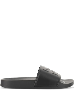 Off-White Arrows logo-embossed Slides - Black