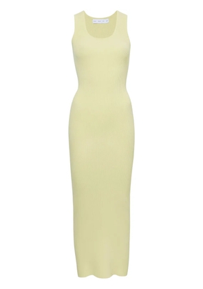 Proenza Schouler White Label ribbed maxi dress - Yellow