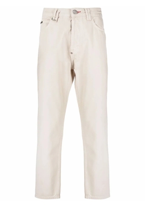 Philipp Plein Iconic carrot-cut jeans - Neutrals