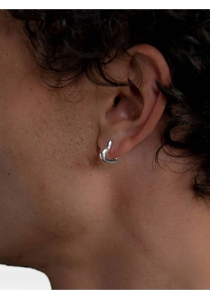 YOJ Loft heart hoop earring - Silver