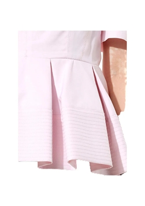 Balenciaga pleated peplum-hem blouse - Pink