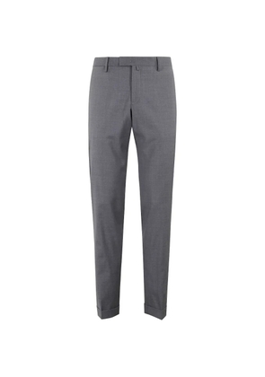 Briglia 1949 turn-up-hem trousers - Grey