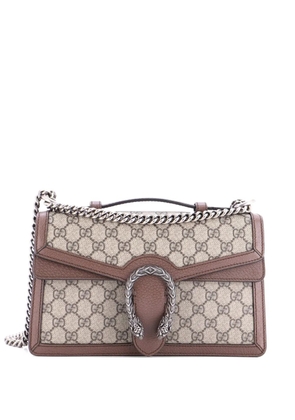 Gucci Pre-Owned Dionysus Top Handle Chain Bag GG Coated Canvas Small satchel - Brown