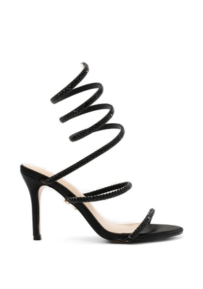 TWENTY FOURHAITCH Zeja embellished strappy sandals - Black
