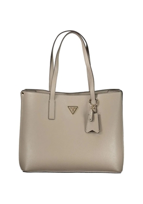GUESS USA logo-plaque tote bag - Neutrals