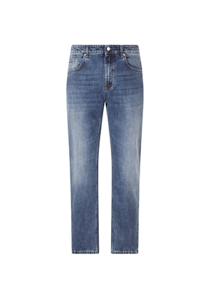 Department 5 faded-effect straight-leg jeans - Blue