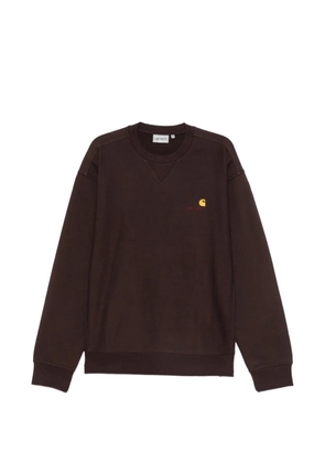 Carhartt WIP logo-embroidered sweatshirt - Brown