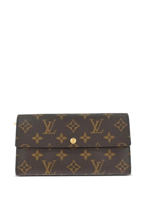 Louis Vuitton Pre-Owned 2003 Monogram Porte Monnaie Credit wallet - Brown
