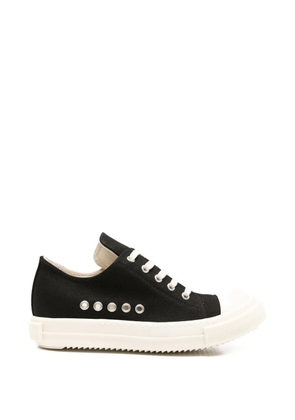 Rick Owens DRKSHDW Extreme eyelet-detail sneakers - Black