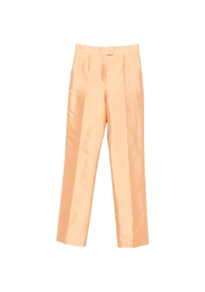 Valentino Garavani pressed-crease tailored trousers - Orange