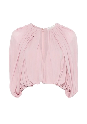 ZIMMERMANN Alchemy gathered blouse - Pink