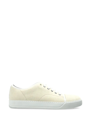 Lanvin Dbb1 canvas sneakers - Neutrals