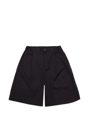 WOC Algeri pleated shorts - Black