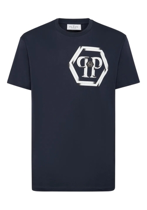 Philipp Plein Hexagon-logo T-shirt - Blue
