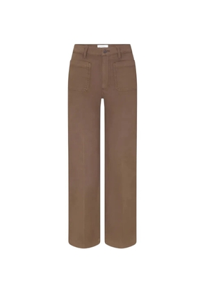 FRAME The Refined patch pocket jeans - Brown