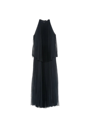 Fabiana Filippi pleated layered dress - Blue