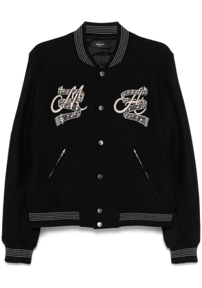 AMIRI Hollywood Music bomber jacket - Black