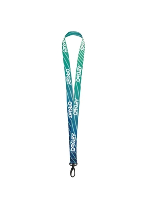 Oakley logo-print lanyard - Blue