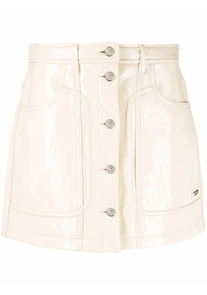 Diesel O-Ambra mini skirt - Neutrals