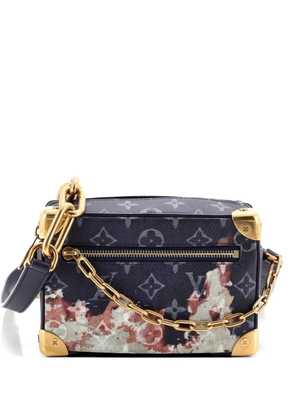 Louis Vuitton Pre-Owned Soft Trunk Bag Monogram Bleach Canvas Mini crossbody bag - Blue