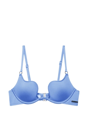 Fleur Du Mal Seduce U-Plunge bikini top - Blue