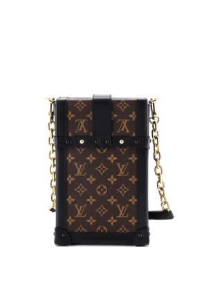 Louis Vuitton Pre-Owned Vertical Trunk Pochette Monogram Canvas crossbody bag - Brown