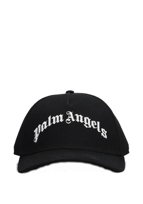 Palm Angels logo-embroidered baseball cap - Black