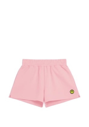 BARROW elasticated smiley shorts - Pink