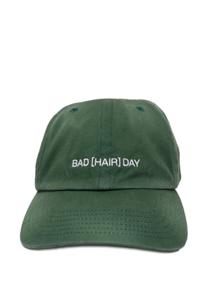D1 Milano embroidered cotton cap - Green