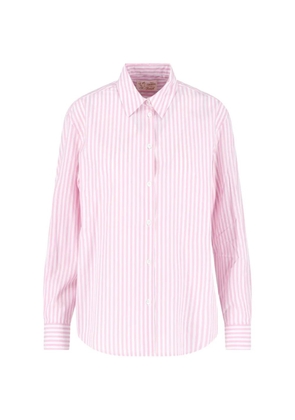 MC2 Saint Barth full-sleeve striped shirt - Pink