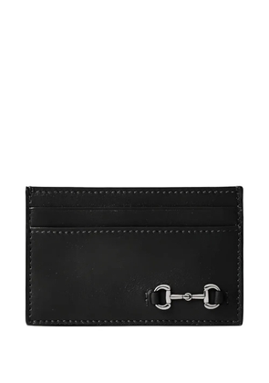 Gucci horsebit-detail card holder - Black