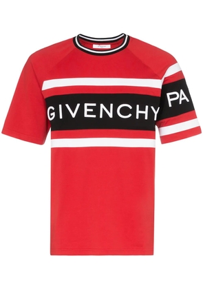 Givenchy band logo T-shirt - Red