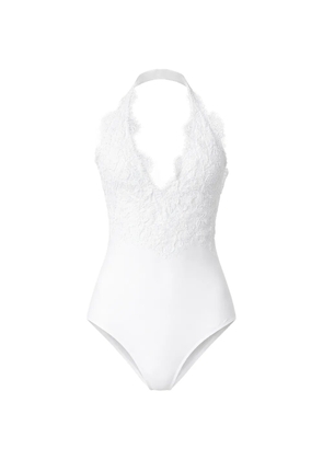 Ermanno Scervino lace swimsuit - White