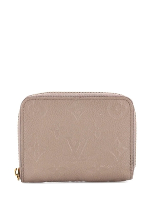 Louis Vuitton Pre-Owned Zippy Coin Purse Monogram Empreinte Leather pouch - Neutrals