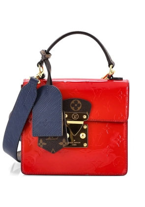 Louis Vuitton Pre-Owned Spring Street NM Handbag Monogram Vernis with Monogram Canvas and Epi Leather shoulder bag - Red