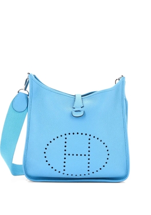 Hermès Pre-Owned Evelyne Bag Gen III Clemence PM crossbody bag - Blue