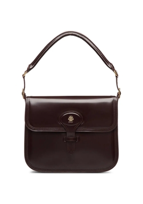 Bally Beckett leather shoulder bag - Brown