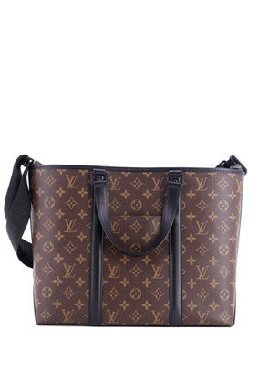 Louis Vuitton Pre-Owned Weekend Macassar Monogram Canvas PM tote bag - Black