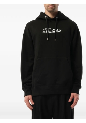 Mastermind Japan skull-print drawstring hoodie - Black