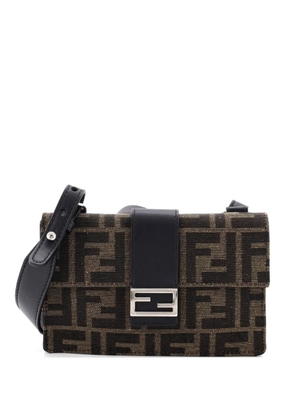 Fendi Pre-Owned Baguette Convertible Pouch Zucca Canvas belt bag - Brown
