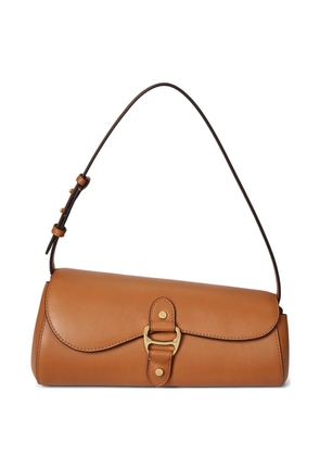 Lauren Ralph Lauren medium Tasha D-ring leather shoulder bag - Neutrals