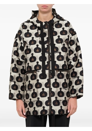 Lanvin printed parka - Neutrals