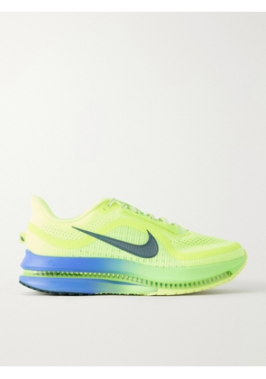 NIKE RUNNING - Pegasus Premium Rubber-Trimmed Mesh Running Sneakers - Men - Yellow - US Men's 7