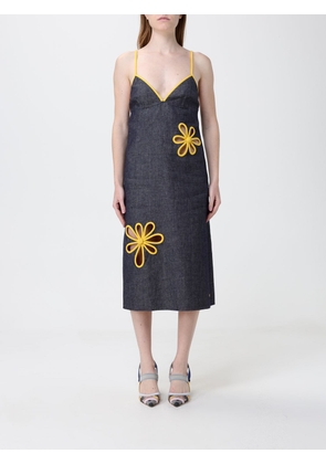 FENDI Dress Woman color Blue